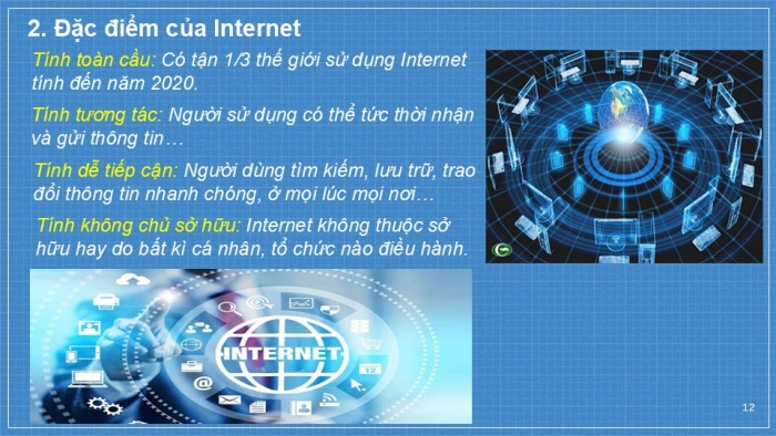 Giáo án PPT Tin học 6 kết nối Bài 5: Internet