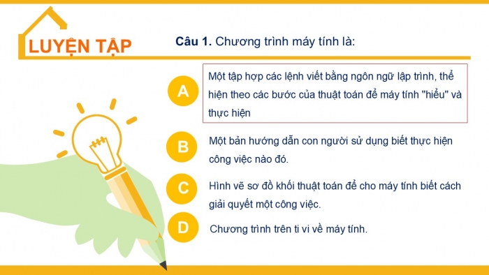 Giáo án PPT Tin học 6 kết nối Bài 17: Chương trình máy tính