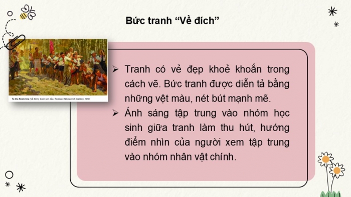 Giáo án PPT Mĩ thuật 6 kết nối Bài 5: Tạo hình hoạt động trong nhà trường