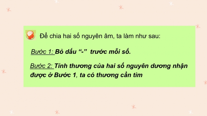 Giáo án PPT Toán 6 cánh diều Bài 6: Phép chia hết hai số nguyên. Quan hệ chia hết trong tập hợp số nguyên