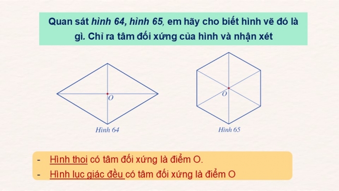 Giáo án PPT Toán 6 cánh diều Bài 6: Hình có tâm đối xứng