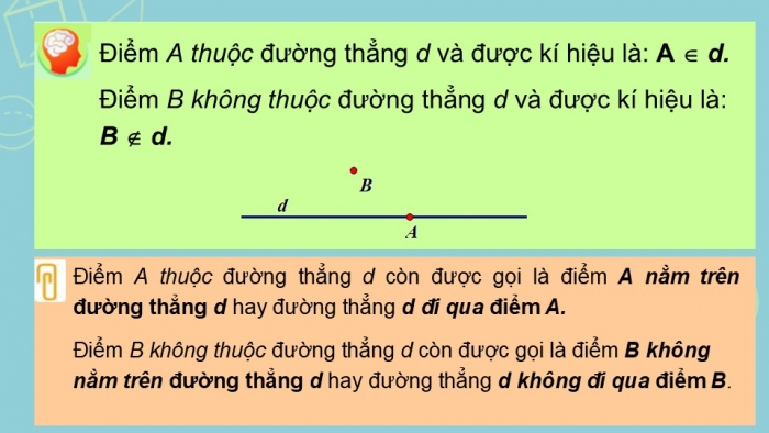 Giáo án PPT Toán 6 cánh diều Bài 1: Điểm. Đường thẳng