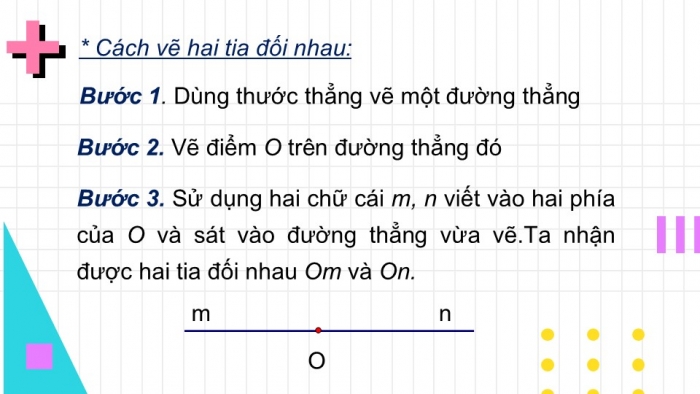 Giáo án PPT Toán 6 cánh diều Bài 4: Tia