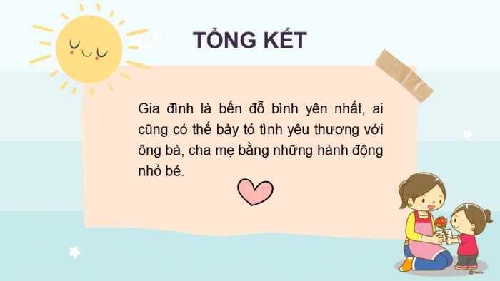 Giáo án PPT Tự nhiên và Xã hội 2 kết nối Bài 5: Ôn tập chủ đề Gia đình