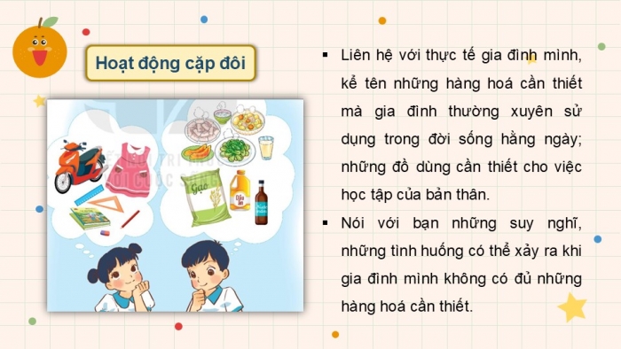 Giáo án PPT Tự nhiên và Xã hội 2 kết nối Bài 11: Hoạt động mua bán hàng hóa