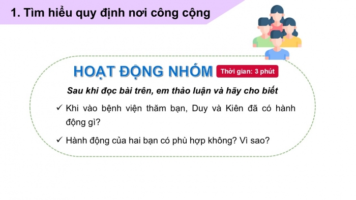 Giáo án PPT Đạo đức 2 cánh diều Bài 12: Em với quy định nơi công cộng