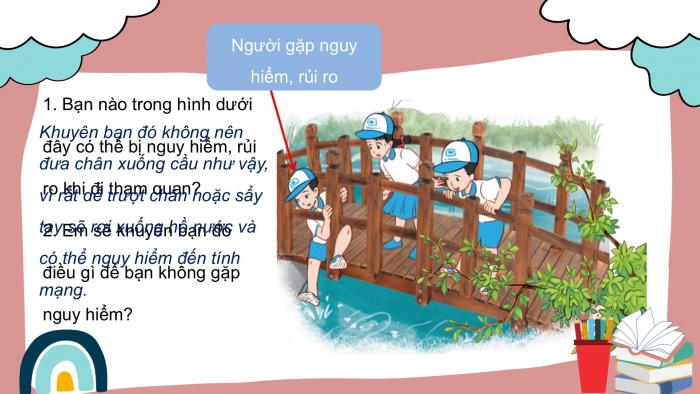 Giáo án PPT Tự nhiên và Xã hội 2 cánh diều Ôn tập và đánh giá chủ đề Trường học