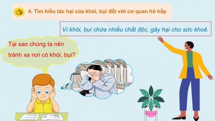 Giáo án PPT Tự nhiên và Xã hội 2 cánh diều Bài 17: Bảo vệ cơ quan hô hấp