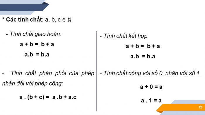 Giáo án PPT Toán 6 chân trời Bài 3: Các phép tính trong tập hợp số tự nhiên