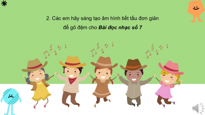 Giáo án PPT Âm nhạc 6 chân trời Tiết 27: Bài đọc nhạc số 7