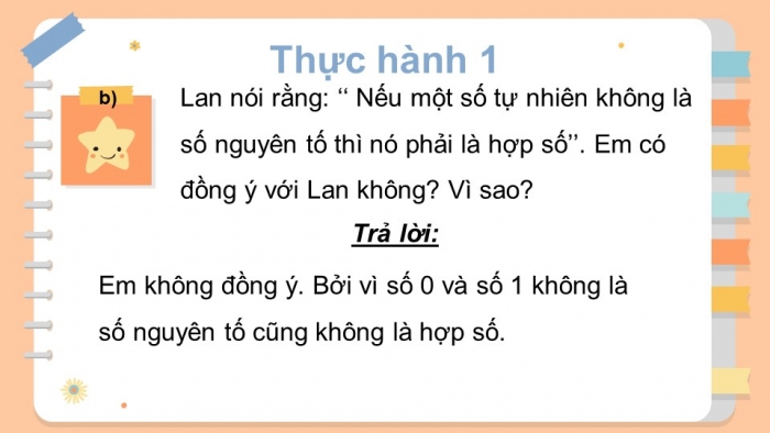 Giáo án PPT Toán 6 chân trời Bài 10: Số nguyên tố. Hợp số. Phân tích một số ra thừa số nguyên tố