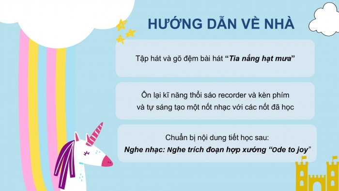 Giáo án PPT Âm nhạc 6 chân trời Tiết 32: Sáo recorder và Kèn phím Bài thực hành số 6