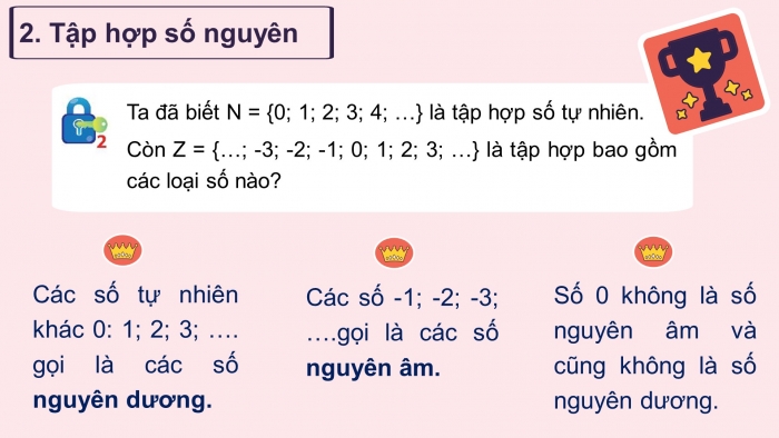 Giáo án PPT Toán 6 chân trời Bài 1: Số nguyên âm và tập hợp các số nguyên