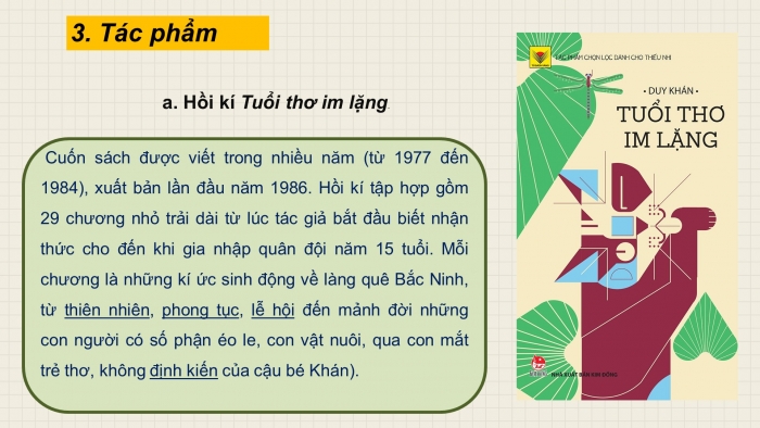 Giáo án PPT Ngữ văn 6 chân trời Bài 5: Lao xao ngày hè