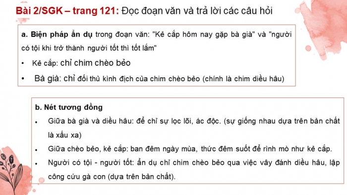 Giáo án PPT Ngữ văn 6 chân trời Bài 5: Thực hành tiếng Việt