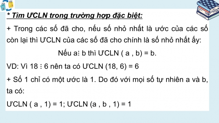 Giáo án PPT Toán 6 kết nối Bài 11: Ước chung. Ước chung lớn nhất