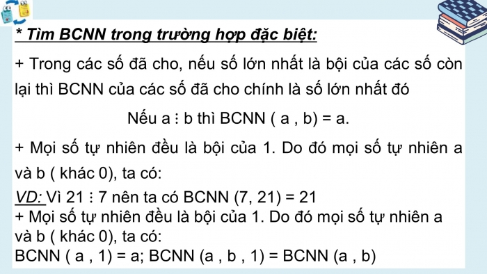 Giáo án PPT Toán 6 kết nối Bài 12: Bội chung. Bội chung nhỏ nhất