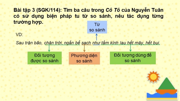 Giáo án PPT Ngữ văn 6 kết nối Bài 5: Biện pháp tu từ