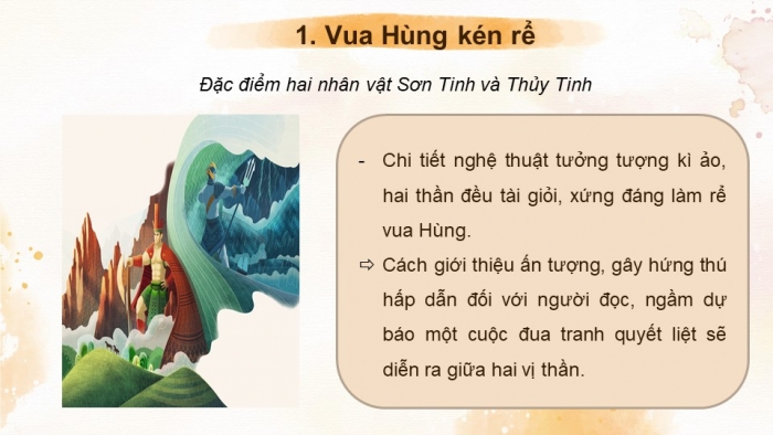 Giáo án PPT Ngữ văn 6 kết nối Bài 6: Sơn Tinh, Thuỷ Tinh