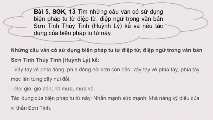 Giáo án PPT Ngữ văn 6 kết nối Bài 6: Dấu câu, Nghĩa của từ ngữ, Biện pháp tu từ