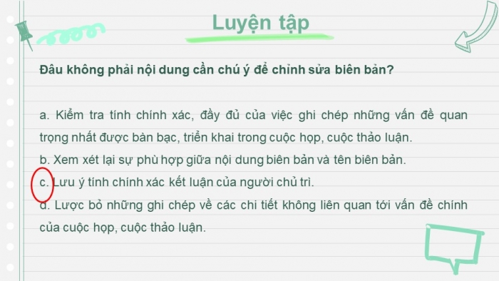 Giáo án PPT Ngữ văn 6 kết nối Bài 9: Viết biên bản một cuộc họp, cuộc thảo luận, Tóm tắt bằng sơ đồ nội dung của một văn bản đơn giản