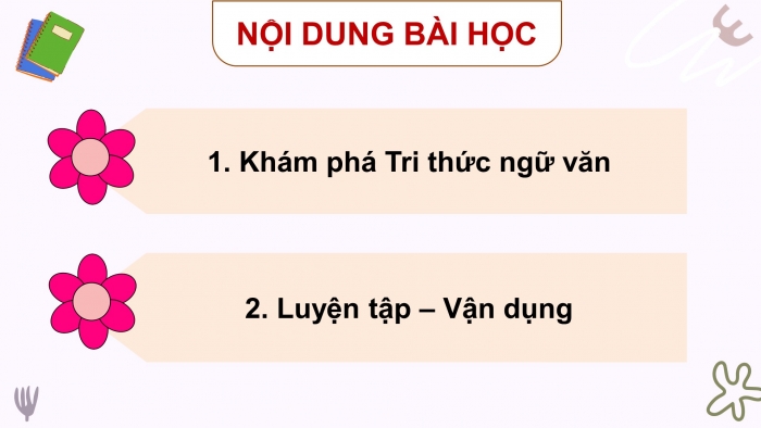 Giáo án PPT Ngữ văn 6 kết nối Bài 10: Giới thiệu bài học và tri thức ngữ văn