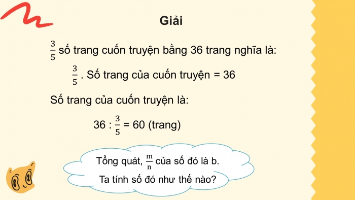 Giáo án PPT Toán 6 chân trời Bài 6: Giá trị phân số của một số