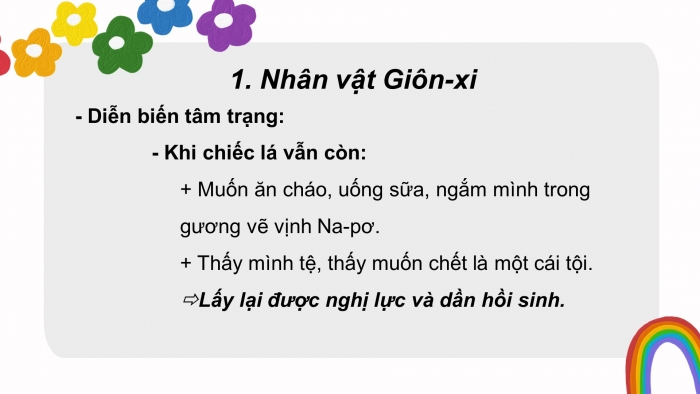 Giáo án PPT Ngữ văn 6 chân trời Bài 6: Chiếc lá cuối cùng