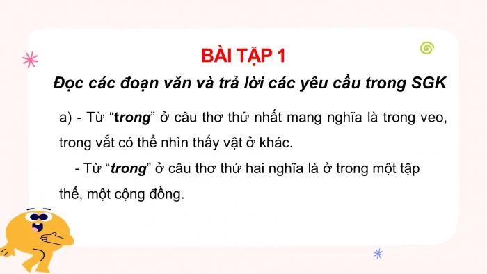 Giáo án PPT Ngữ văn 6 chân trời Bài 7: Thực hành tiếng Việt