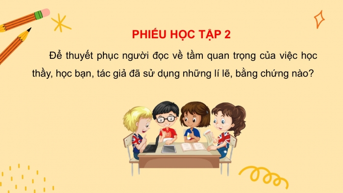 Giáo án PPT Ngữ văn 6 chân trời Bài 8: Học thầy, học bạn