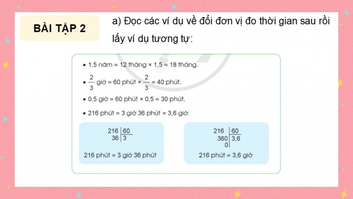 Giáo án điện tử Toán 5 cánh diều Bài 68: Ôn tập về các đơn vị đo thời gian