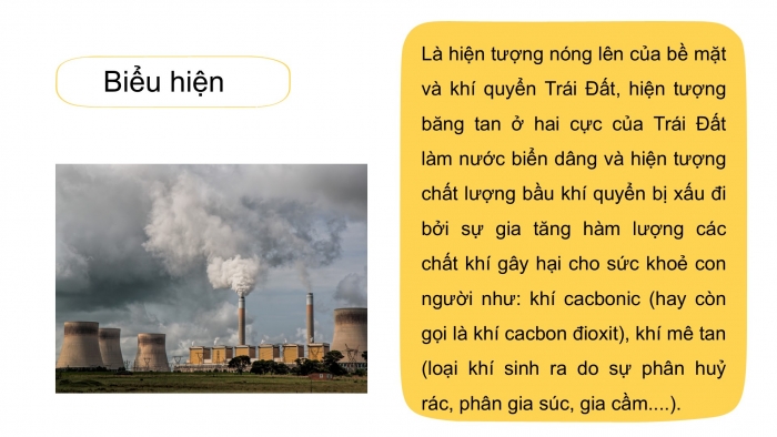 Giáo án PPT HĐTN 6 kết nối Tuần 27: Ứng phó với biến đổi khí hậu