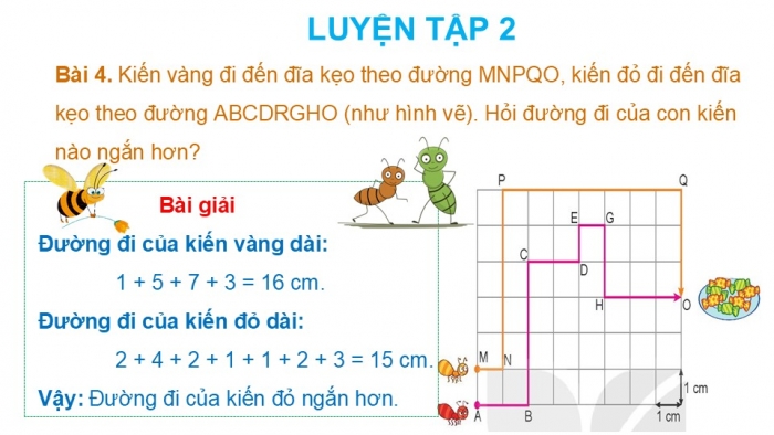 Giáo án PPT Toán 2 kết nối Bài 72: Ôn tập hình học