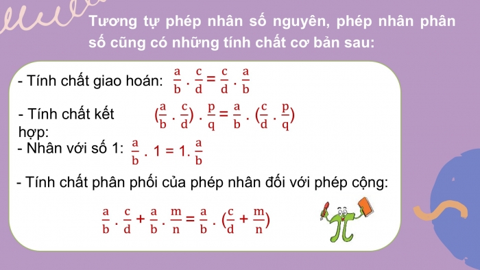 Giáo án PPT Toán 6 kết nối Bài 26: Phép nhân và phép chia phân số