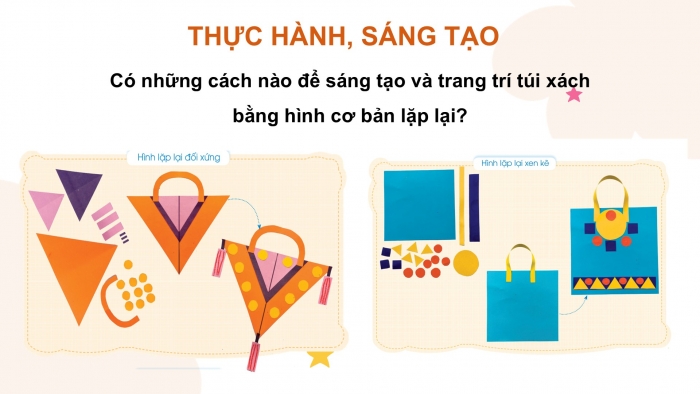 Giáo án PPT Mĩ thuật 2 cánh diều Bài 10: Chiếc túi xách xinh xắn