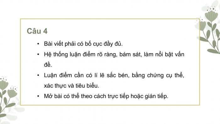 Giáo án điện tử Ngữ văn 9 kết nối Bài 8: Viết bài văn nghị luận về một vấn đề cần giải quyết (trong đời sống xã hội)