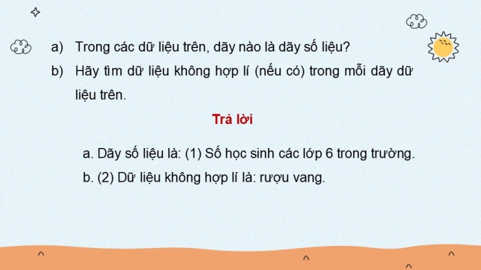 Giáo án PPT Toán 6 kết nối Bài 38: Dữ liệu và thu thập dữ liệu