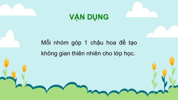 Giáo án PPT HĐTN 2 kết nối Tuần 31: Lớp học xanh