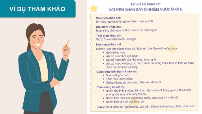 Giáo án điện tử Hoạt động trải nghiệm 9 cánh diều Chủ đề 7 - Hoạt động giáo dục 2: Phòng chống ô nhiễm và bảo vệ môi trường