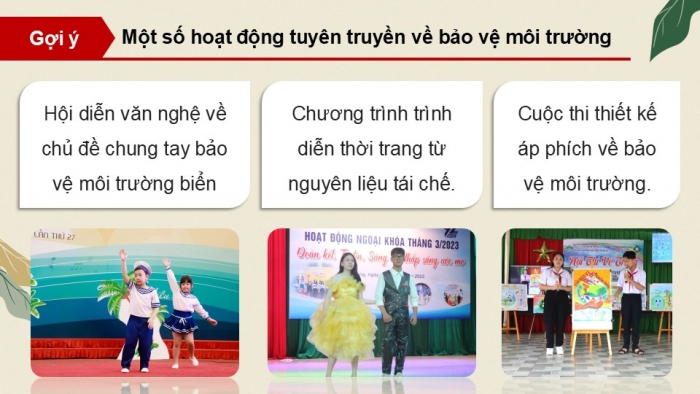 Giáo án điện tử Hoạt động trải nghiệm 9 chân trời bản 2 Chủ đề 6 Tuần 24