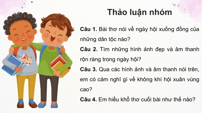 Giáo án điện tử Tiếng Việt 5 cánh diều Bài 11: Hội xuân vùng cao