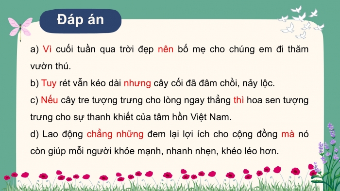 Giáo án điện tử Tiếng Việt 5 cánh diều Bài 12: Luyện tập về cách nối các vế câu ghép