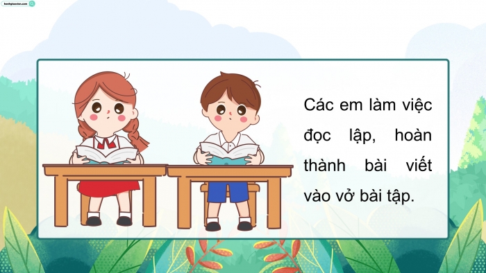 Giáo án điện tử Tiếng Việt 5 cánh diều Bài 13: Luyện tập tả phong cảnh (Viết bài văn)