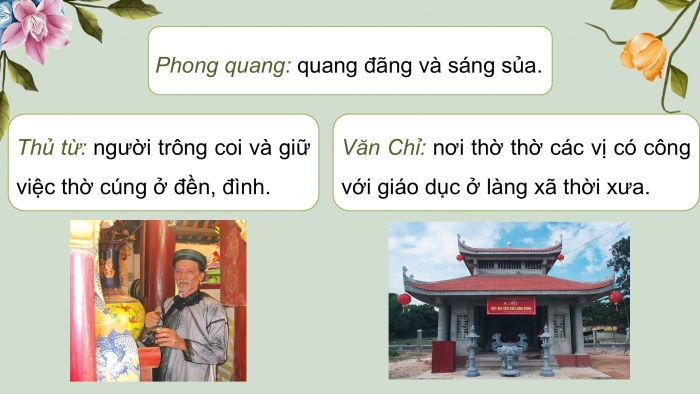 Giáo án điện tử Tiếng Việt 5 cánh diều Bài 13: Hoa trạng nguyên