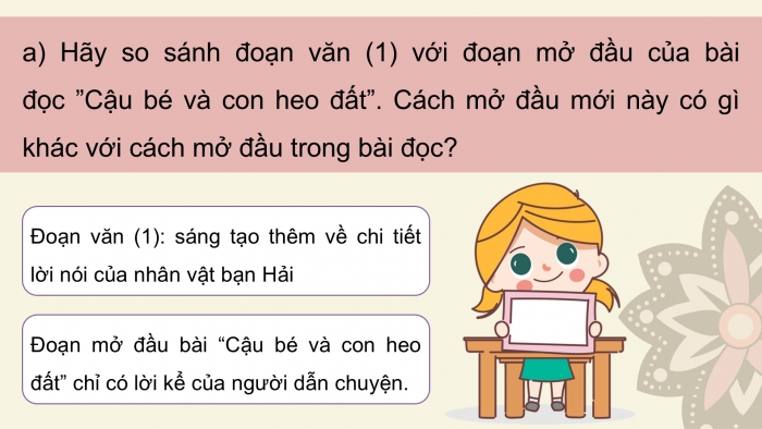 Giáo án điện tử Tiếng Việt 5 cánh diều Bài 14: Kể chuyện sáng tạo (Thay đổi cách mở đầu và kết thúc câu chuyện)