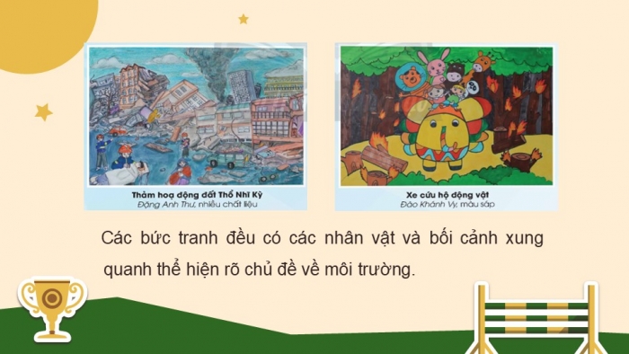 Giáo án điện tử Mĩ thuật 5 chân trời bản 2 Bài 11: Bảo vệ không gian xanh