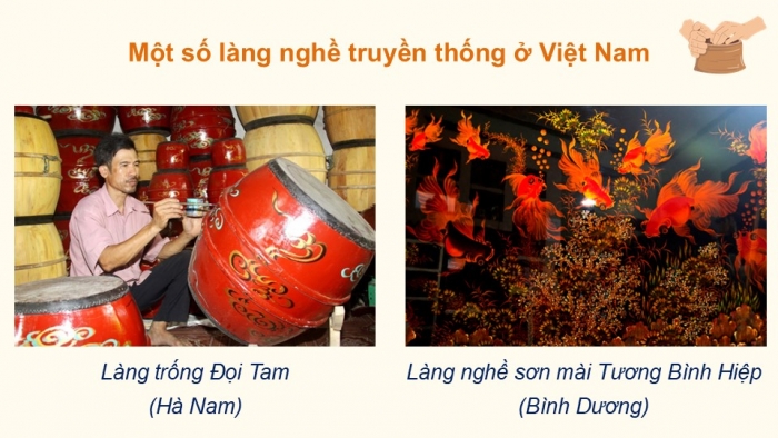 Giáo án điện tử chuyên đề Địa lí 12 chân trời CĐ 3: Phát triển làng nghề (P1)