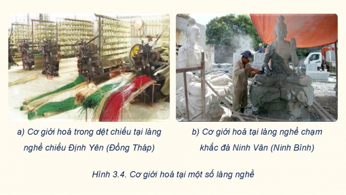 Giáo án điện tử chuyên đề Địa lí 12 chân trời CĐ 3: Phát triển làng nghề (P2)