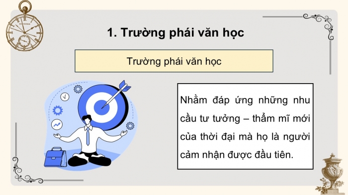 Giáo án điện tử chuyên đề Ngữ văn 12 cánh diều CĐ 3 Phần I: Phong cách sáng tác của một trường phái văn học