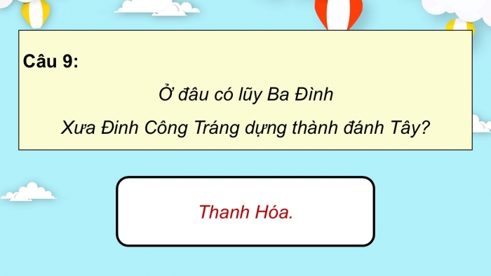 Giáo án điện tử Ngữ văn 9 kết nối Bài 9: Tình sông núi (Trần Mai Ninh)